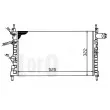 Radiateur, refroidissement du moteur ABAKUS 037-017-0060 - Visuel 2