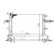 Radiateur, refroidissement du moteur ABAKUS 037-017-0066 - Visuel 3