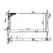 Radiateur, refroidissement du moteur ABAKUS 037-017-0068 - Visuel 3