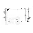 Radiateur, refroidissement du moteur ABAKUS 037-017-0069-B - Visuel 3