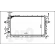 Radiateur, refroidissement du moteur ABAKUS 037-017-0073 - Visuel 3