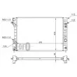 Radiateur, refroidissement du moteur ABAKUS 037-017-0084 - Visuel 3