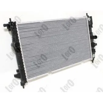 Radiateur, refroidissement du moteur ABAKUS 037-017-0090-B
