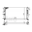 Radiateur, refroidissement du moteur ABAKUS 037-017-0099 - Visuel 2