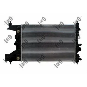 Radiateur, refroidissement du moteur ABAKUS 037-017-0111