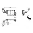 Intercooler, échangeur ABAKUS 037-018-0004 - Visuel 3