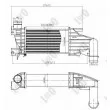Intercooler, échangeur ABAKUS 037-018-0012 - Visuel 3