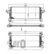 Intercooler, échangeur ABAKUS 037-018-0013 - Visuel 2