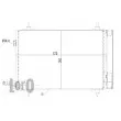 Condenseur, climatisation ABAKUS 038-016-0002 - Visuel 3