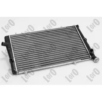 Radiateur, refroidissement du moteur ABAKUS 038-017-0008