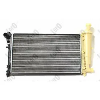 Radiateur, refroidissement du moteur ABAKUS 038-017-0016
