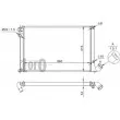 Radiateur, refroidissement du moteur ABAKUS 038-017-0024 - Visuel 3