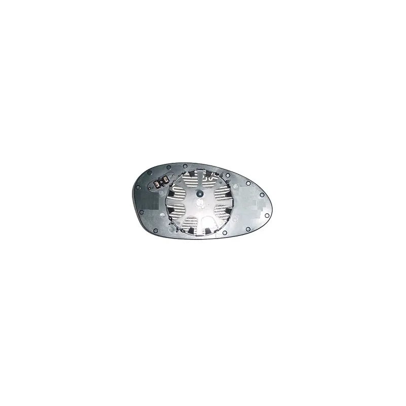 Verre de rétroviseur, rétroviseur extérieur ABAKUS 0412G02