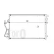 Condenseur, climatisation ABAKUS 042-016-0011 - Visuel 3