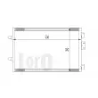 Condenseur, climatisation ABAKUS 042-016-0025 - Visuel 3