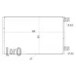 Condenseur, climatisation ABAKUS 042-016-0030 - Visuel 2