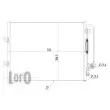 Condenseur, climatisation ABAKUS 042-016-0031 - Visuel 2