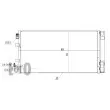 Condenseur, climatisation ABAKUS 042-016-0035 - Visuel 3