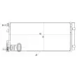 Condenseur, climatisation ABAKUS 042-016-0043 - Visuel 3