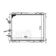 Radiateur, refroidissement du moteur ABAKUS 042-017-0004 - Visuel 3