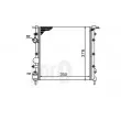 Radiateur, refroidissement du moteur ABAKUS 042-017-0008 - Visuel 3