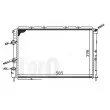 Radiateur, refroidissement du moteur ABAKUS 042-017-0013 - Visuel 3