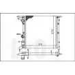 Radiateur, refroidissement du moteur ABAKUS 042-017-0017 - Visuel 3