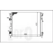 Radiateur, refroidissement du moteur ABAKUS 042-017-0037 - Visuel 3