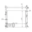 Radiateur, refroidissement du moteur ABAKUS 042-017-0039 - Visuel 3