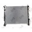 Radiateur, refroidissement du moteur ABAKUS 042-017-0039-B - Visuel 2
