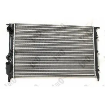 Radiateur, refroidissement du moteur ABAKUS 042-017-0043