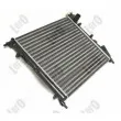 Radiateur, refroidissement du moteur ABAKUS 042-017-0044 - Visuel 1