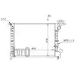 Radiateur, refroidissement du moteur ABAKUS 042-017-0044 - Visuel 3
