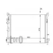 Radiateur, refroidissement du moteur ABAKUS 042-017-0047 - Visuel 3