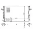 Radiateur, refroidissement du moteur ABAKUS 042-017-0058-B - Visuel 3