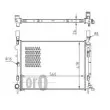 Radiateur, refroidissement du moteur ABAKUS 042-017-0060-B - Visuel 3