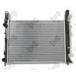 Radiateur, refroidissement du moteur ABAKUS 042-017-0061-B - Visuel 2