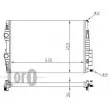 Radiateur, refroidissement du moteur ABAKUS 042-017-0062 - Visuel 3
