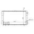 Radiateur, refroidissement du moteur ABAKUS 042-017-0063 - Visuel 3