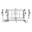 Intercooler, échangeur ABAKUS 042-018-0001 - Visuel 3