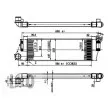 Intercooler, échangeur ABAKUS 042-018-0002 - Visuel 3