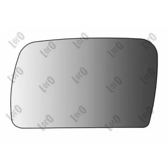 Verre de rétroviseur, rétroviseur extérieur ABAKUS 0421G03