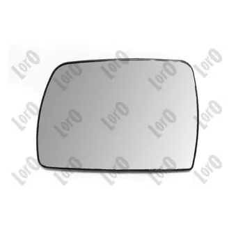 Verre de rétroviseur, rétroviseur extérieur ABAKUS 0428G12