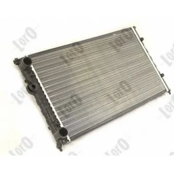 Radiateur, refroidissement du moteur ABAKUS 046-017-0005