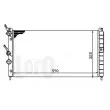 Radiateur, refroidissement du moteur ABAKUS 048-017-0003 - Visuel 3