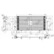Condenseur, climatisation ABAKUS 049-016-0014 - Visuel 3
