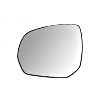 Verre de rétroviseur, rétroviseur extérieur ABAKUS 0507G05