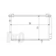 Condenseur, climatisation ABAKUS 051-016-0024 - Visuel 3