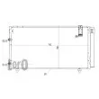 Condenseur, climatisation ABAKUS 051-016-0031 - Visuel 3