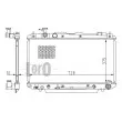 Radiateur, refroidissement du moteur ABAKUS 051-017-0029-B - Visuel 3